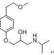 美托洛尔结构式